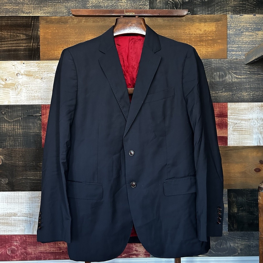 CAROLINA HERRERA Men's Size 42 Black Formal Blazer Sport Coat